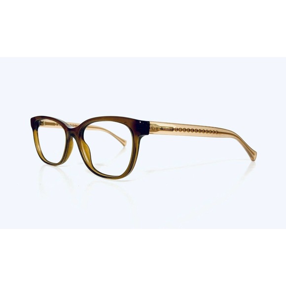 Coach Brown Frame Glasses
